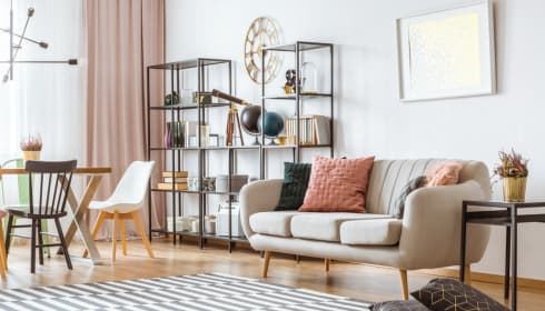 거실 관리 이미지